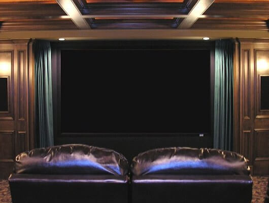 Ultimate Movie Night with Custom Home Theatre Curtains