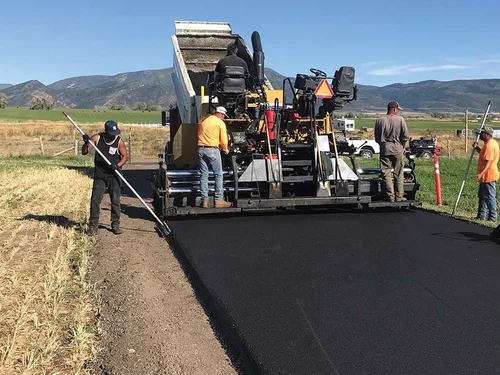 Strong infrastructure projects completed by Utah asphalt paving contractor companies