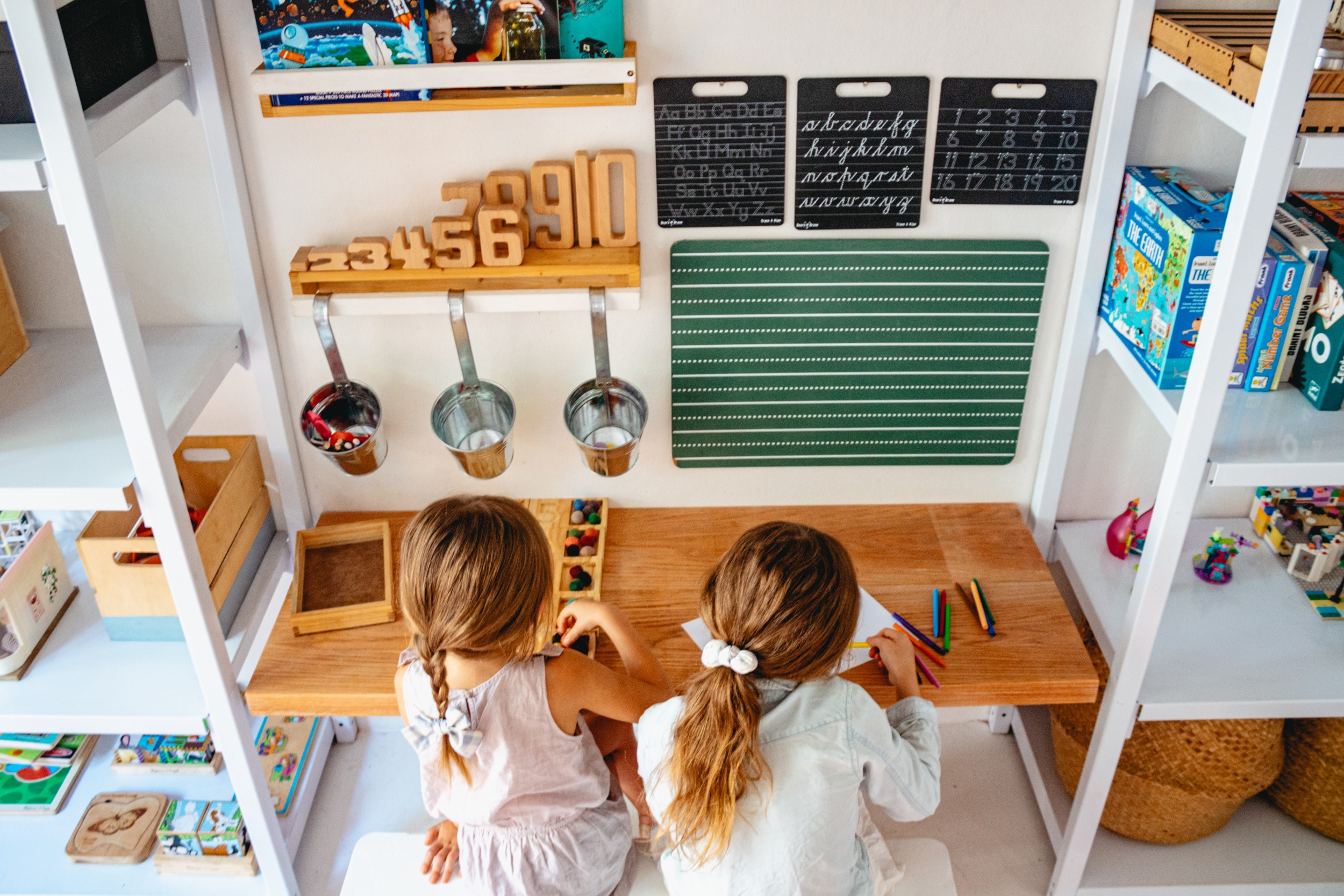 Homework Station Ideas That Fit Into Shared Family Spaces
